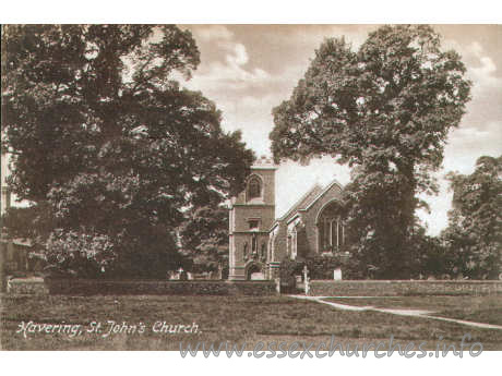 St John, Havering Church - This postcard is the copyright of The Francis Frith Collection.
Published by A.H. Burgess, 5 South Street, Romford.
Please visit The Francis Frith Collection.