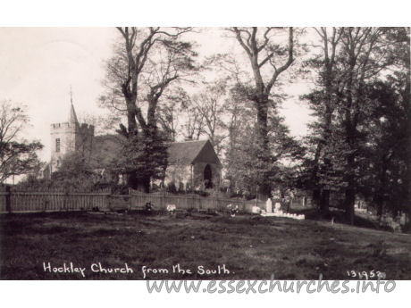 St Peter & St Paul, Hockley Church - Postcard by B.P. Co. Ltd.