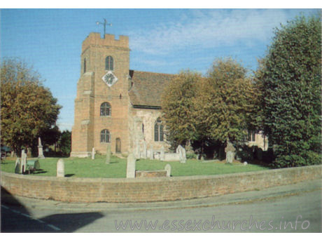 St Thomas, Bradwell-juxta-Mare Church - Postcard Copyright - St Peter's Chapel Commitee
Photo by Mick Ball L.R.P.S.