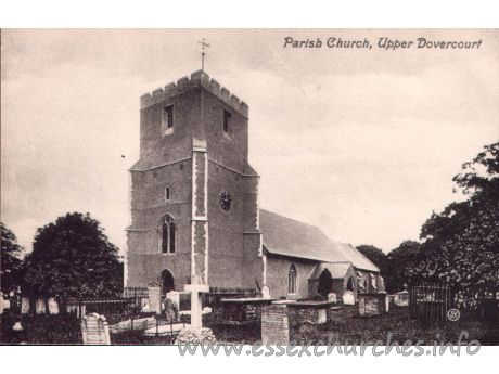 All Saints, Dovercourt Church - Postcard - Valentine's Series.