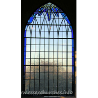 All Saints, Vange Church - The E window.


