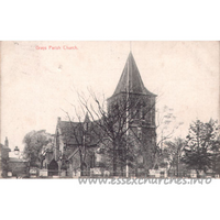St Peter & St Paul, Grays Church - Postcard - Wilson & Whitworth Ltd., Printers, Grays.
