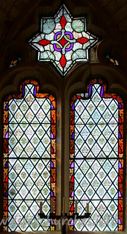 St Andrew, South Shoebury Church - The W window.

