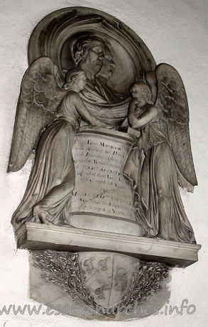 St Andrew, Hornchurch Church - 
	
		This Monument
	
	
		was erected by Henry
	
	
		and Dorothy Askey, in
	
	
		grateful Remembrance
	
	
		of RICHD SPENCER
	
	
		Esq. who died Dec the 15th
	
	
		1784, aged 68 Years.
	
	
		
		 
	
	
		Also
	
	
		
		 
	
	
		MARIA ELIZTH SPENCER
	
	
		his wife, who died April ??
	
	
		1772 aged 51 Years.
	


