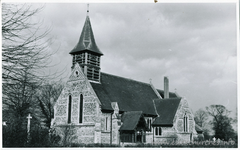 , East%Hanningfield Church - Dated 1966. One of a series of photos purchased on ebay. Photographer unknown.