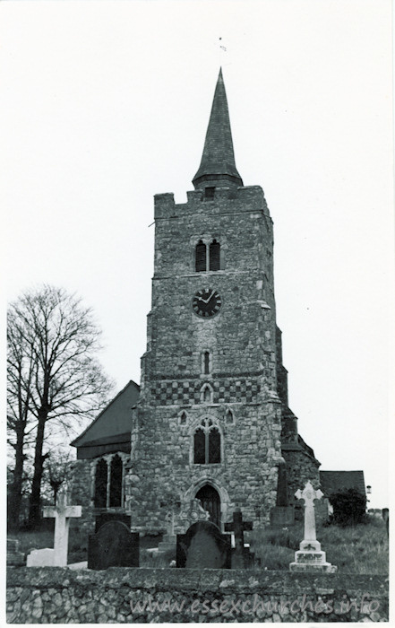 All Saints, Barling Church - Dated 1966. One of a series of photos purchased on ebay. Photographer unknown.