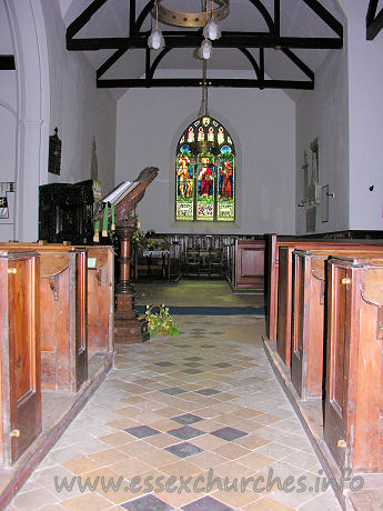 St Lawrence, Bradfield Church - 


The S transept ...












