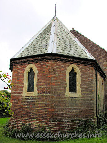 St Mary, Wix Church - 




The polygonal apse of the chancel.
