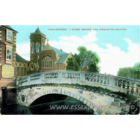 Wesleyan Church, Chelmsford  Church - Postcard - The IXL Series