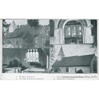 St Mary, Shopland Church - An undated postcard.