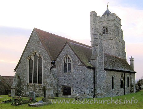 All Saints, Rettendon Church - 
	Image reproduced by kind


	permission of Julie Archer.

