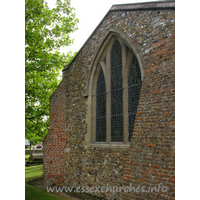 St James, Little Clacton Church - The east wall.