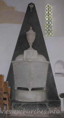 St Mary the Virgin, Henham Church - This monument is for Samuel Feake. Made in 1790, by W. Vere of Stratford.
