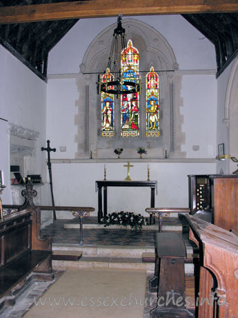 St Mary the Virgin, Strethall Church - The chancel was rebuilt in C15, and heavily restored in both 1861 and 1876.