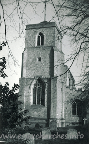 St Andrew, Shalford Church - Dated 1964. One of a set of photos obtained from Ebay. Photographer and copyright details unknown.
