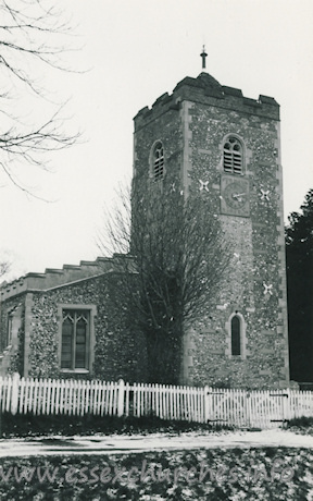 St Mary the Virgin, Sheering Church - Dated 1968. One of a set of photos obtained from Ebay. Photographer and copyright details unknown.